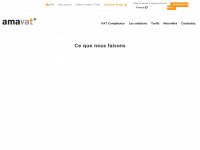 amavat.fr Webseite Vorschau
