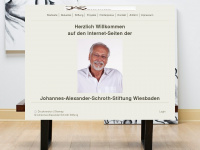 johannes-alexander-schroth-stiftung.org Webseite Vorschau