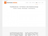 teambausozial.de Webseite Vorschau