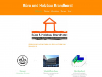 holzbau-brandhorst.de Webseite Vorschau