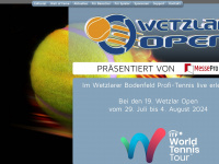 wetzlar-open.de Webseite Vorschau