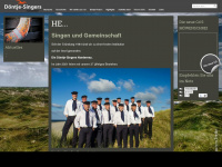 döntje-singers.de Webseite Vorschau