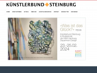 kuenstlerbund-steinburg.de Webseite Vorschau