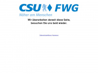 csu-nussdorf-fwg.de Webseite Vorschau