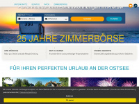 zimmerboerse-prerow.de Webseite Vorschau
