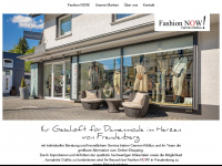 fashion-now.de Webseite Vorschau