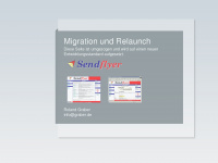 sendflyer.de Webseite Vorschau