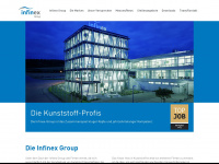 infinex-group.de Webseite Vorschau