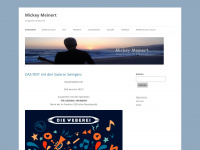 mickeymeinert.com Webseite Vorschau