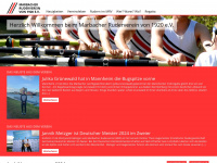 marbacher-ruderverein.de Webseite Vorschau