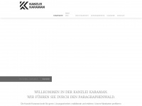 kanzlei-karaman.com Webseite Vorschau