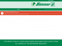 huemmer-int.com Webseite Vorschau