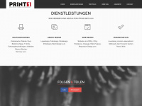print1.ch Webseite Vorschau