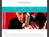 natkingthomas.com Webseite Vorschau