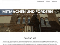 foerderverein-diesterwegschule.de Webseite Vorschau