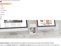orange77.de Webseite Vorschau