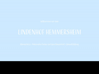 lindenhof-hemmersheim.de Webseite Vorschau
