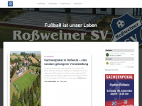 rsvfussball.info Webseite Vorschau