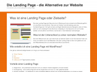 landing-pages.at Webseite Vorschau