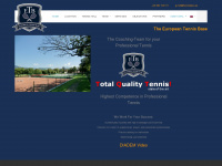 tennisbase.eu Webseite Vorschau