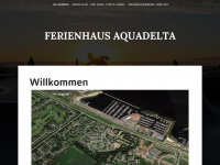 aquadelta.info Webseite Vorschau