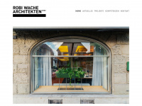 wache-architekten.com Webseite Vorschau