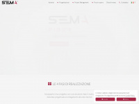 semafiber.it Webseite Vorschau