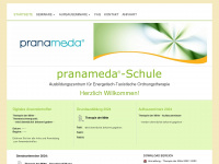pranameda.de Webseite Vorschau