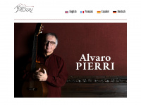 alvaropierri.at Webseite Vorschau