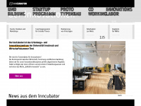 inncubator.at Webseite Vorschau