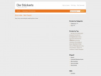 stueckert.net Webseite Vorschau