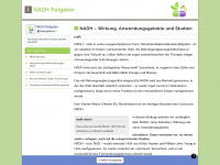 nadh-ratgeber.info Webseite Vorschau