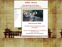 wang-service.de Webseite Vorschau