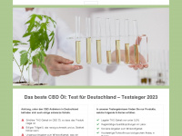 cbd-oel-test.com Webseite Vorschau