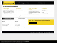 gelb-schwarz-umzuege.de Webseite Vorschau