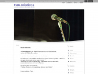 esm-solutions.de Webseite Vorschau