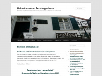 heimatmuseum-tersteegenhaus.de Webseite Vorschau