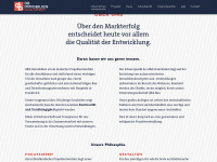 dbi-development.com Webseite Vorschau