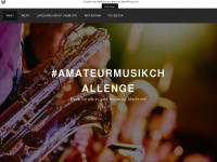 amateurmusikchallenge.wordpress.com Webseite Vorschau