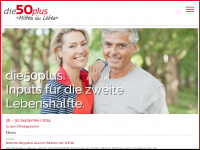 die50plus.ch Webseite Vorschau