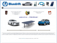bluedrift.at Webseite Vorschau