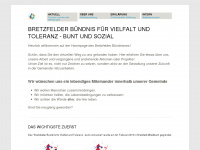 bretzfelder-buendnis.de Webseite Vorschau