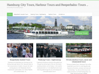 hamburg-tours-sightseeing.com Webseite Vorschau