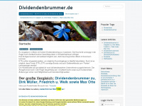 dividendenbrummer.de Webseite Vorschau