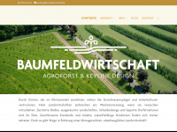 baumfeldwirtschaft.de Webseite Vorschau