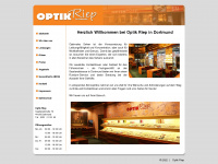 optik-riep.de Webseite Vorschau