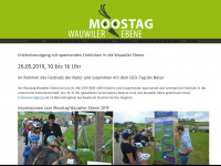 moostag.ch Webseite Vorschau