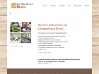 landgasthaus-brand.de Webseite Vorschau