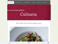 culinaria-straubing.de Webseite Vorschau