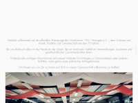 musikverein-herongen.de Webseite Vorschau